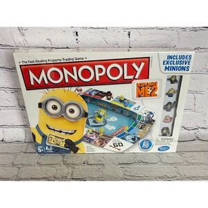 NWB Sealed Hasbro Kids A2574 Monopoly Despicable Me 2 Game Minions